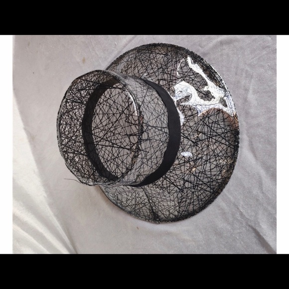 Wide brim PVC sun/rain hat - Picture 3 of 5